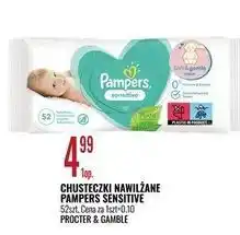 E.Leclerc Chusteczki nawilżane Pampers Sensitive oferta