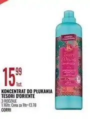 E.Leclerc Płyn do płukania tkanin ayurveda Tesori D'oriente oferta