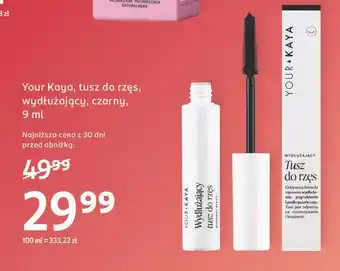 Tusz do rzęs czarny Your Kaya
