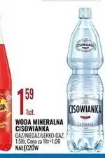 E.Leclerc Woda lekko gazowana Cisowianka oferta