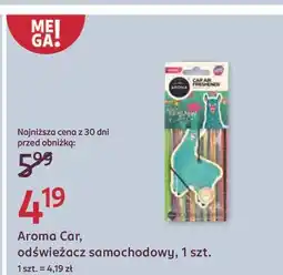Rossmann Odświeżacz samochodowy Aroma Car oferta