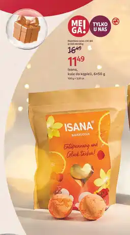 Rossmann Kule do kąpieli Isana oferta