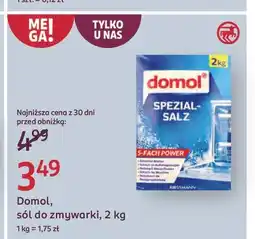 Rossmann Sól do zmywarek Domol oferta