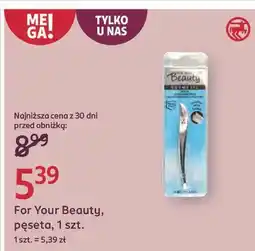 Rossmann Pęseta For Your Beauty oferta