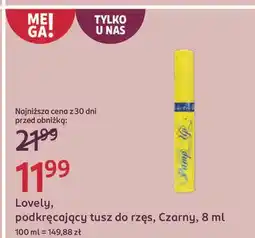 Rossmann Tusz do rzęs Lovely Pump Up oferta