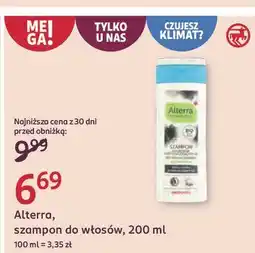 Rossmann Szampon do włosów z aktywnym węglem melisą i rumiankiem Alterra oferta