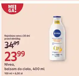 Rossmann Balsam do ciała ujędrniający Nivea Q10 oferta