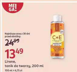 Rossmann Rozświetlający tonik do twarzy Lirene C+E Pro Vitamin Energy oferta