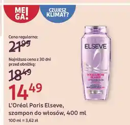 Rossmann Szampon do włosów L'oreal Elseve Hyaluron Plump oferta
