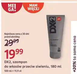 Rossmann Szampon przeciw siwieniu ciemnych włosów Dx2 oferta