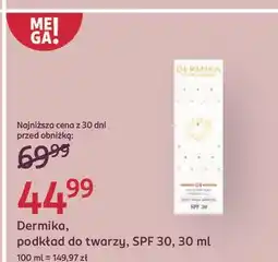 Rossmann Podkład pielęgnacyjny spf 30 01 Dermika Luxury Ceramides oferta