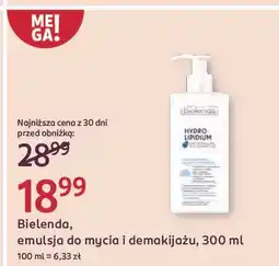 Rossmann Delikatna emulsja do mycia i demakijażu Bielenda Hydro Lipidium oferta