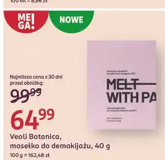 Rossmann Masełko do zmywania makijażu Veoli Botanica oferta