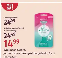 Rossmann Maszynka do golenia smooth sensitive Wilkinson My Intuition oferta