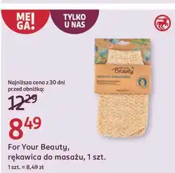 Rossmann Rękawica do masażu For Your Beauty oferta
