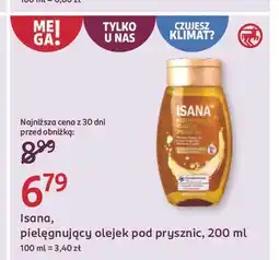 Rossmann Olejek pod prysznic Isana oferta