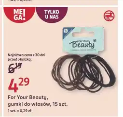 Rossmann Gumki do włosów For Your Beauty oferta
