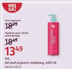 Rossmann Żel pod prysznic peach firm Aa Yoummy Skin oferta