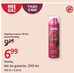 Rossmann Żel do golenia berry Isana oferta