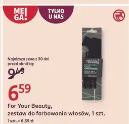 Rossmann Zestaw do farbowania włosów For Your Beauty oferta