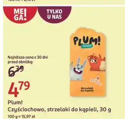 Rossmann Strzelanki do kąpieli kolor pomarańczowy Plum! Czyściochowo oferta