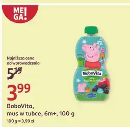 Rossmann Mus jagody i jabłka z bananami peppa pig Bobovita oferta