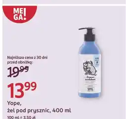 Rossmann Żel pod prysznic drzewo sandałowe Yope oferta