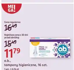 Rossmann Tampony normal O.b. Procomfort oferta