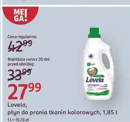 Rossmann Płyn do prania kolorów family Lovela oferta