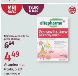 Rossmann Zestaw lizaków na każdy dzień Altapharma oferta