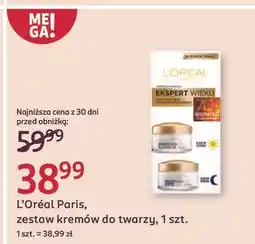 Rossmann Zestaw kremów 70+ L'oreal Ekspert Wieku oferta