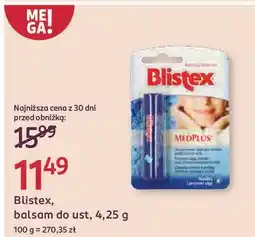 Rossmann Balsam do ust medplus Blistex oferta