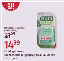 Rossmann Szczoteczki do przestrzeni międzyzębowych G.u.m Soft-Picks oferta