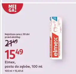Rossmann Pasta do zębów przeciw próchnicy Elmex oferta