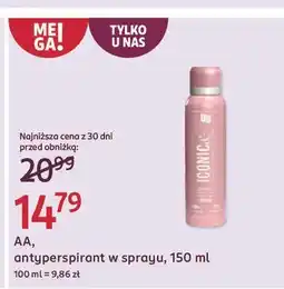 Rossmann Antyperspirant gentle Aa Iconic oferta