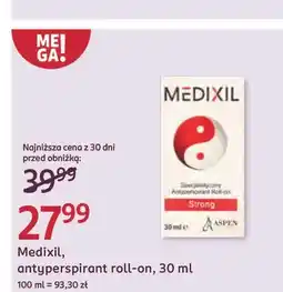 Rossmann Antyperspirant roll on strong Medixil oferta