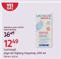 Rossmann Prebiotyczny płyn do higieny intymnej Lactacyd Prebiotic oferta