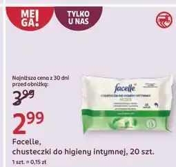 Rossmann Chusteczki do higieny intymnej aloe vera Facelle Intim oferta