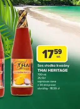 Carrefour Sos słodko-kwaśny Thai Heritage oferta