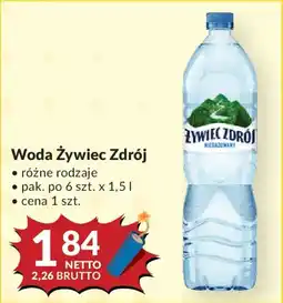Makro Woda Żywiec Zdrój oferta