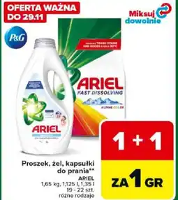 Carrefour Proszek, żel, kapsułki do prania oferta