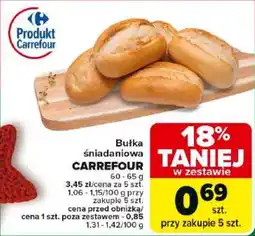 Carrefour Bułka śniadaniowa CARREFOUR oferta
