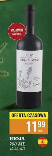 Biedronka Wino Rioja Alavesa oferta