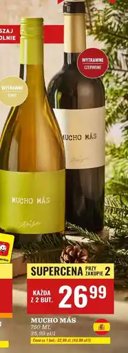 Biedronka Wino Mucho Mas oferta