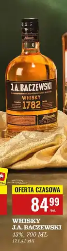 Biedronka Whisky J.a. Baczewski 1782 oferta