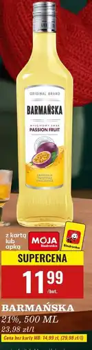Biedronka Wódka Barmańska Pigwowa oferta