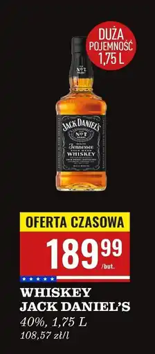 Biedronka Whiskey Jack Daniel's Old No. 7 oferta