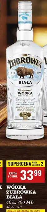Wódka Żubrówka Biała