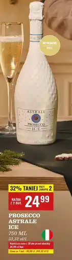 Biedronka Wino wytrawne ice Astrale Prosecco oferta