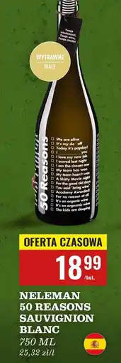 Biedronka Wino Neleman 50 Reasons oferta
